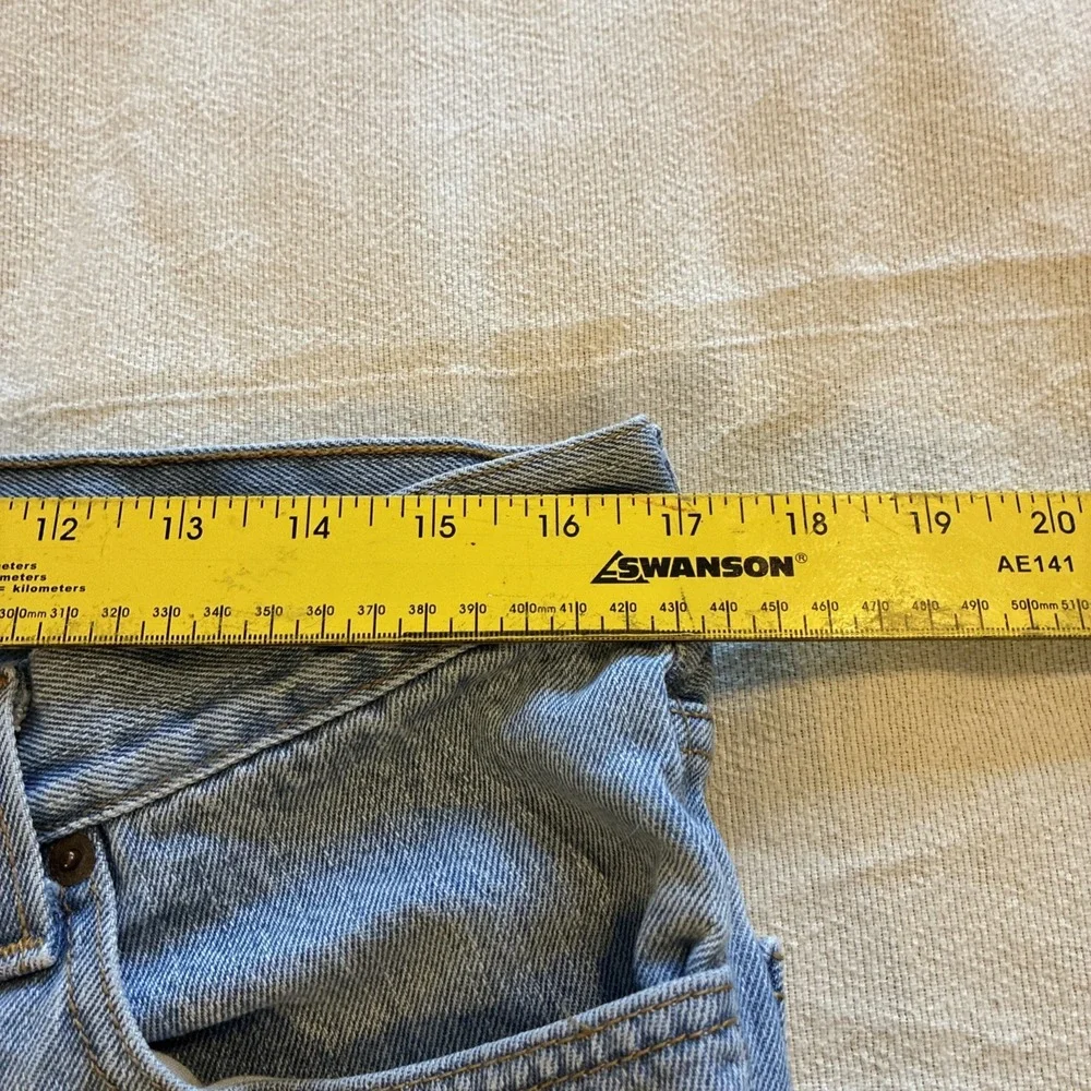 VTG‎ Levi's Mens Jeans 560 36 x 30* Comfort Fit Light Blue Tapered Leg Y2K